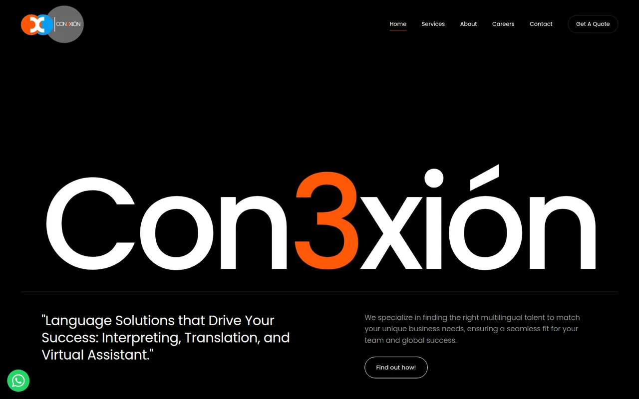 Sitio web de Con3xión